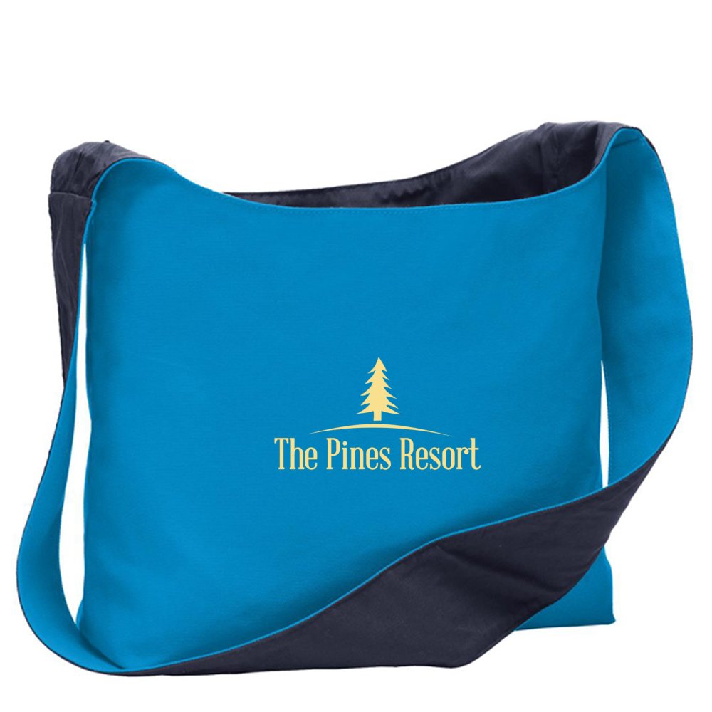 View larger image of Add Your Logo:  Reversible Sling Tote